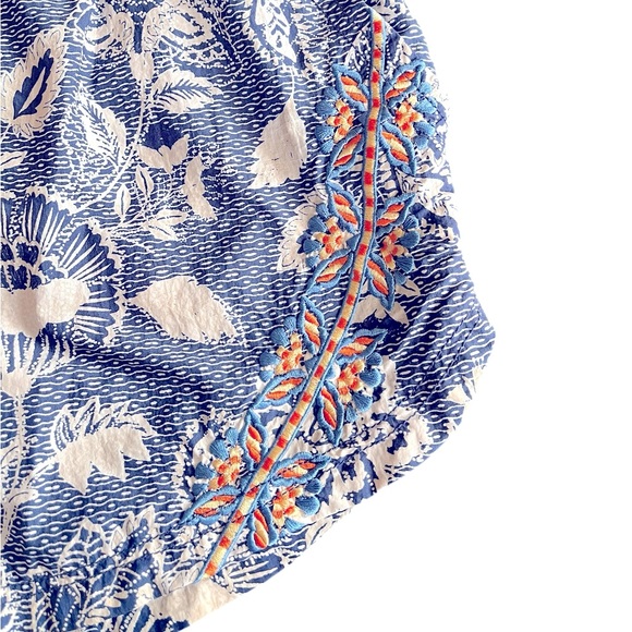 FP Movement by Free People Blue Floral Athletic Shorts - Picture 9 of 10